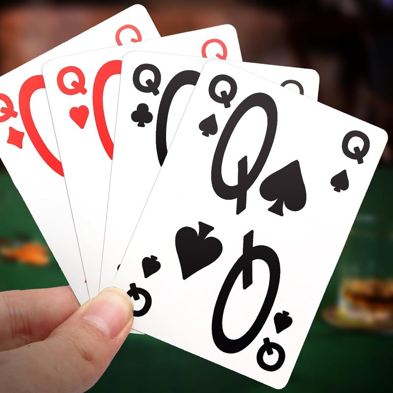 LYJXIAITY 2-Piece Elite Low Vision Playing Cards Set – Large Font, Easy-to-Read Playing Cards for Visually Impaired People - Image 5